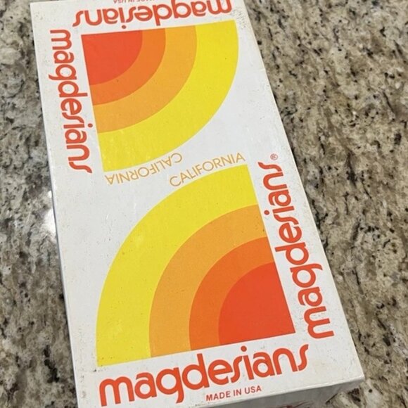 Vintage California Magdesians Women’s Clear Vinyl Suede Trim Peep Toe Size 6M - Picture 10 of 12